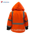 2018 Factory Wholesale Winter Hi Vis Workwear Parka Ansi Class 3 High Visibility Safety Jacket